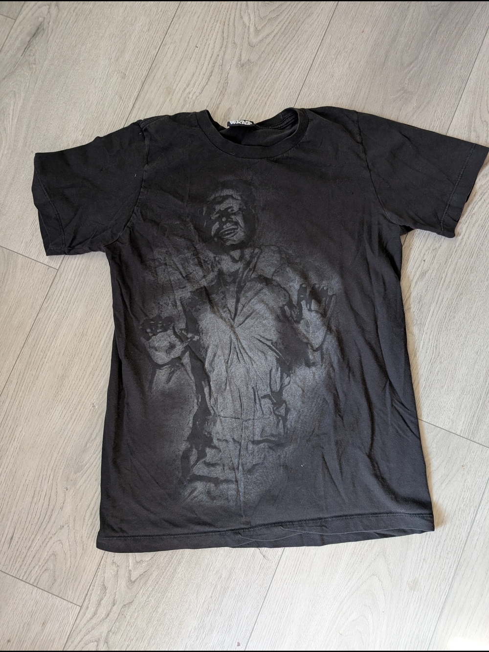 Vintage 00s Star Wars Han Solo In Carbonite Shirt